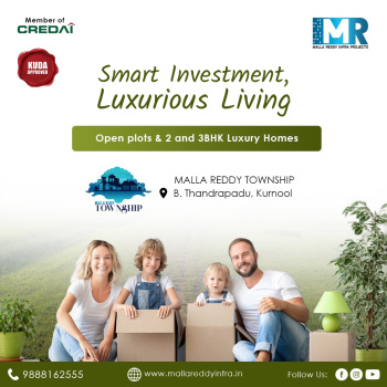 Open Plots Available At Nandyal Road