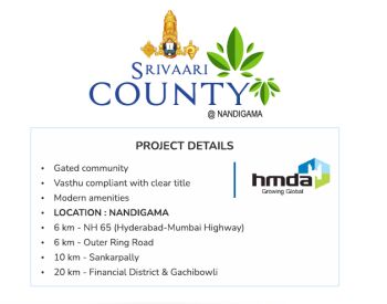 400 Sq. Yards Residential Plot for Sale in Sadasivpet, Sangareddy