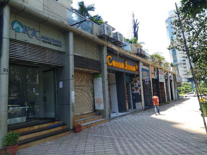 Available Prime Location Area 650 Sq.ft ground level main road facing Commercial Shop for Rent In Akshar Shreeji heihts,on palm beach road,seawoods west,navi mumbai.