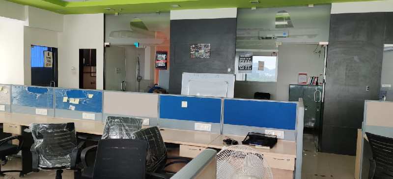 Available Full Furnished Office Space For Rent In tecnocity Building, Near Hotel Sarovar Portico, Reliance Corporate Park, MIDC Industrial Area, Mahape, Navi Mumbai, Maharashtra 400701