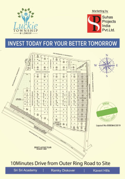 Residential Plot for Sale in Srisailam Highway, Hyderabad (200 Sq. Yards)