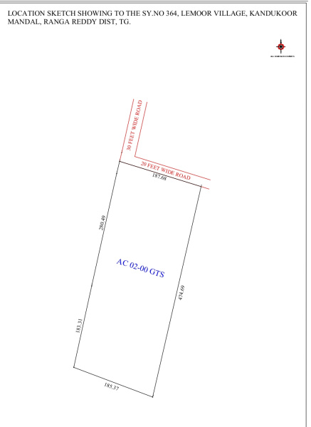 Agricultural/Farm Land for Sale in lemoor, Hyderabad (2 Acre)
