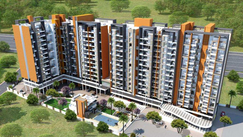 1,2 & 3 BHK 716 Sq.ft. Residential Apartment for Sale in kiwale, Pune