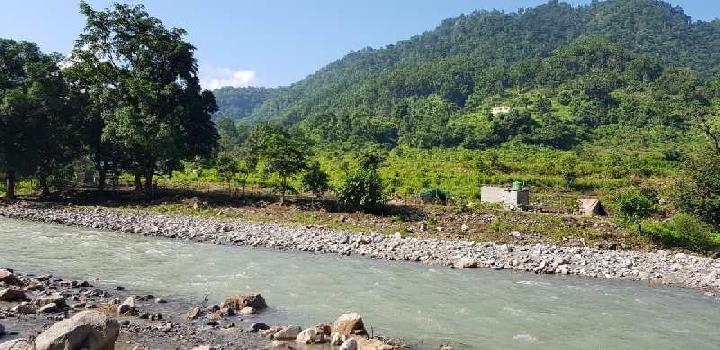 PICTURESQUE VIEW COMMERCIAL LAND RIVER SIDE MOHAN CHATTI RISHIKESH