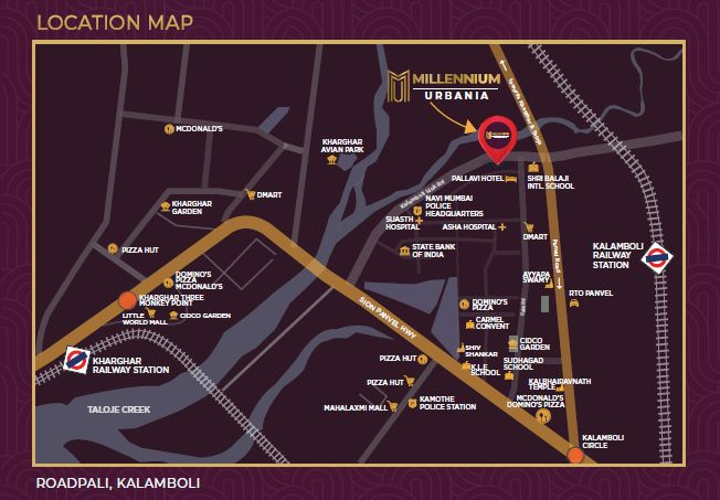 2 BHK Flats & Apartments for Sale in Kalamboli, Navi Mumbai