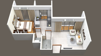 2 BHK Flats & Apartments for Sale in Kalamboli, Navi Mumbai (985 Sq.ft.)