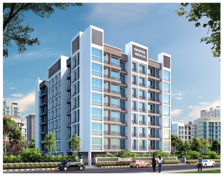 1 RK Flats & Apartments for Sale in Kalamboli, Navi Mumbai (650 Sq.ft.)