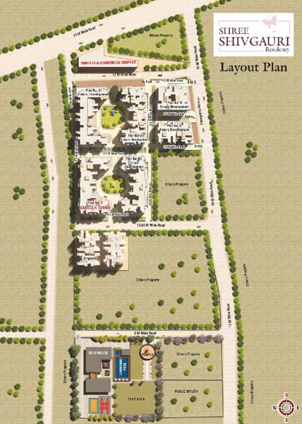 2 BHK Flats & Apartments for Sale in Jaitala, Nagpur (1076 Sq.ft.)