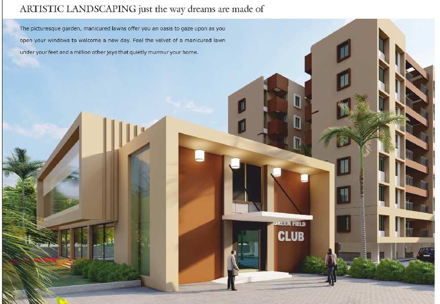 2 BHK Flats & Apartments for Sale in Wanadongri, Nagpur (870 Sq.ft.)