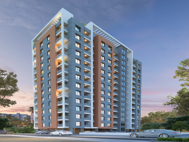 2 BHK Flats & Apartments for Sale in Nagpur (815 Sq.ft.)