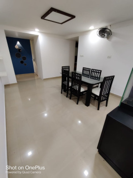 1400 Sq.Ft 3 Bhk Semi Furnished Flat For Rent At Ayyanthole,Thrissur