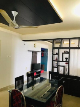 1600 Sq.Ft 3 Bhk Semi Furnished Flat For Sale At SN Park , kannur