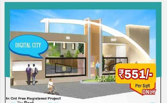 Cnt Free Registered Plots Available In Digital City, Dugni