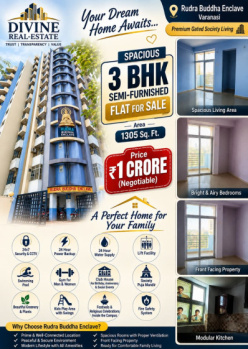 3 BHK Flats & Apartments for Sale in Paharia, Varanasi (1305 Sq.ft.)