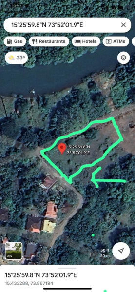 2100 Sq. Meter Residential Plot for Sale in Vagator, Goa