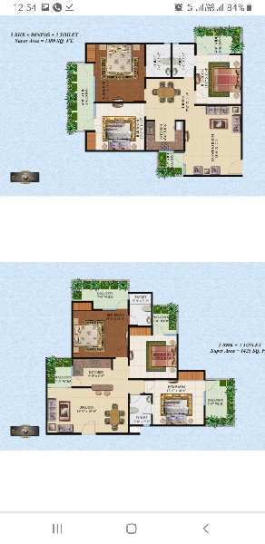 2 BHK Flats & Apartments for Sale in Sector 1, Greater Noida (1005 Sq.ft.)