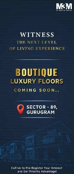 2 BHK Flats & Apartments for Sale in Sector 89, Gurgaon (1423 Sq.ft.)