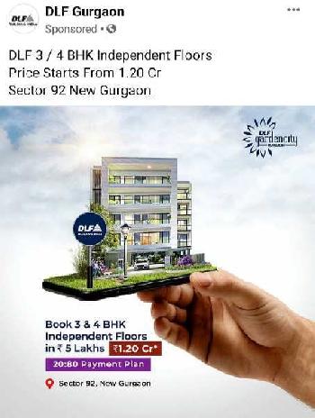2100 Sq.ft. Residential Plot for Sale in Sector 92, Gurgaon