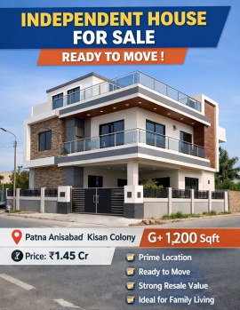 3 BHK Independent House for Sale in Anisabad, Patna (1200 Sq.ft.)
