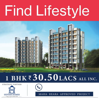 1 BHK Flats & Apartments for Sale in Kolsewadi, Thane (566 Sq.ft.)