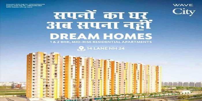 2 BHK Flats & Apartments for Sale in NH 24 Highway, Ghaziabad (585 Sq.ft.)