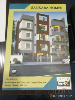 2 BHK Flats & Apartments for Sale in Camp Road Camp Road, Chennai (1041 Sq.ft.)