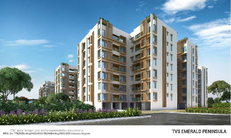 2 BHK Flats & Apartments for Sale in Manapakkam, Chennai (1124 Sq.ft.)
