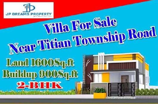 Villa plot For Sale near titian township road mathigiri
