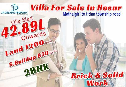 Villa For Sale near titian township road mathigiri