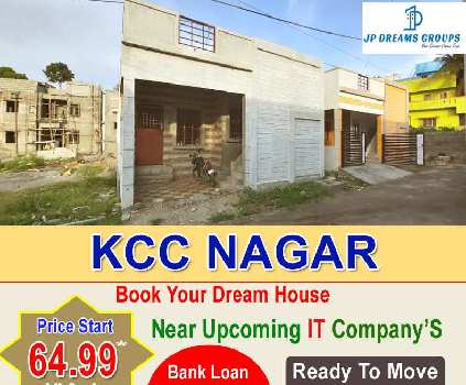 2 BHK Individual Houses / Villas for Sale in KCC Nagar, Hosur (1300 Sq.ft.)