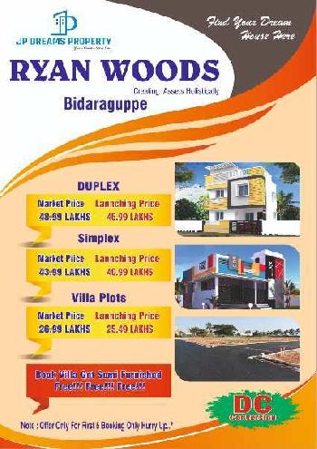 2 BHK Individual Houses / Villas for Sale in Sarjapur Attibele Road, Bangalore (850 Sq.ft.)