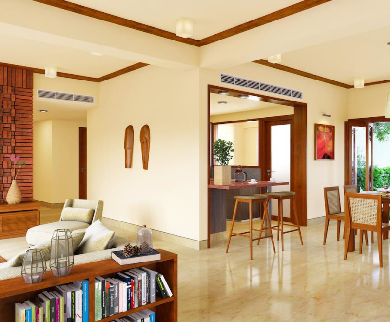 3 BHK luxurious property in Total Environment- In That Quiet Earth
