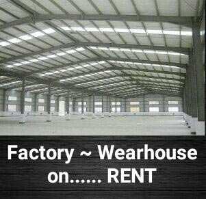 25000 Sq. Feet Factory for Rent in Dharampur