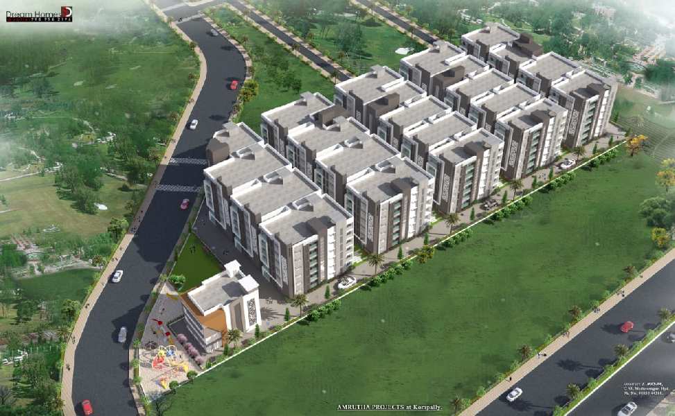 3 BHK Flats & Apartments for Sale in Kompally, Secunderabad (1629 Sq.ft.)