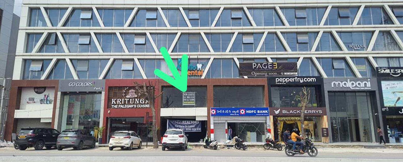 Commercial Shops for Rent in Kokapet, Hyderabad (3993 Sq.ft.)
