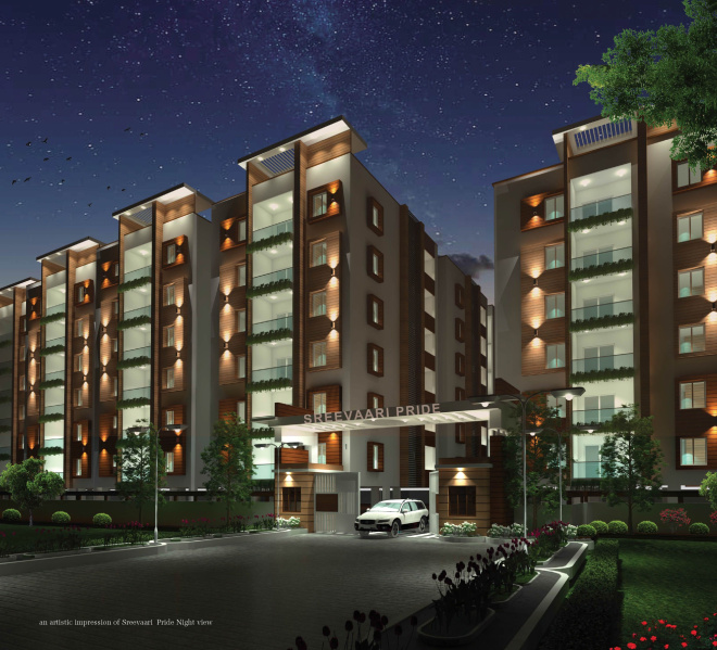 3 BHK Flats & Apartments for Sale in Kompally, Hyderabad (1800 Sq.ft.)