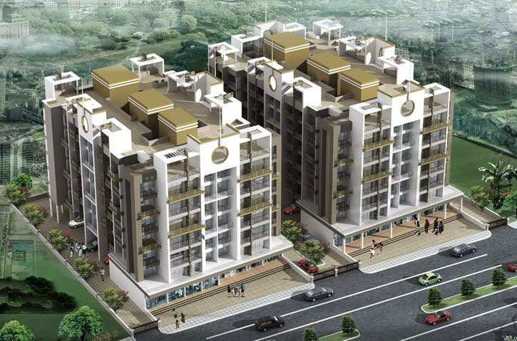 1 BHK Flats & Apartments for Sale in Ulwe, Navi Mumbai (675 Sq.ft.)