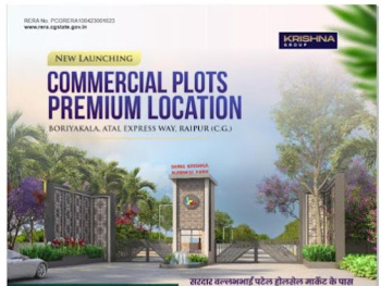 1150 Sq.ft. Commercial Lands /Inst. Land for Sale in Boria Kalan, Raipur