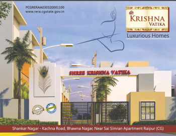 3 BHK Individual Houses for Sale in Shankar Nagar, Raipur (700 Sq.ft.)