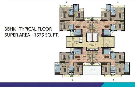 3 bhk Apartment for Sale in Lucknow