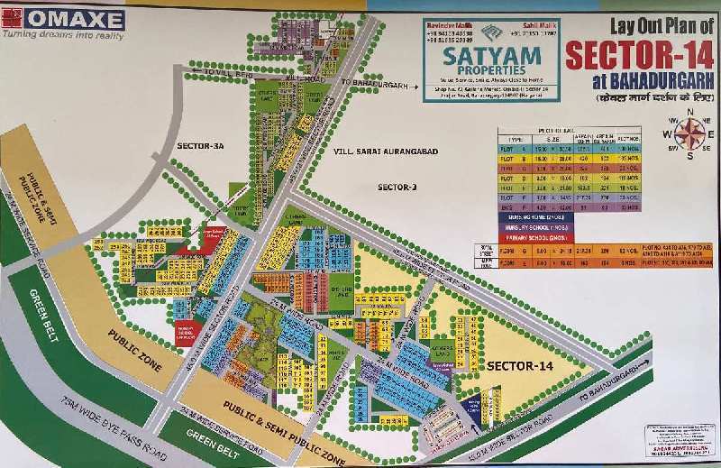 Residential Plot For Sale In Sector 14, Bahadurgarh (600 Sq. Yards)