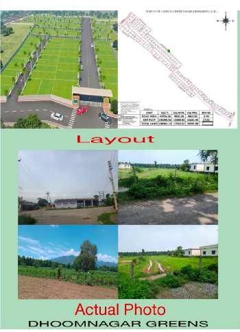 150 Sq. Yards Residential Plot for Sale in Dhoomnagar, Dehradun (200 Sq. Yards)