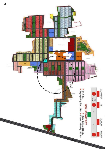 Jila panchayat approved residential plot
