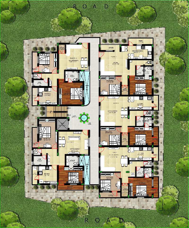 Ready-to-move 2BHK flats in Jayanagar, Dharwad