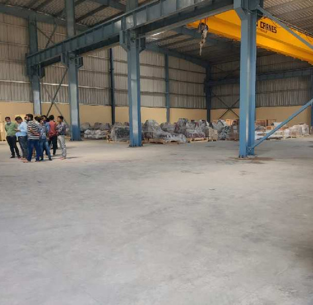 INDUSTRIAL SHED / FACTORY ON RENT WITH 5 TON CRANE