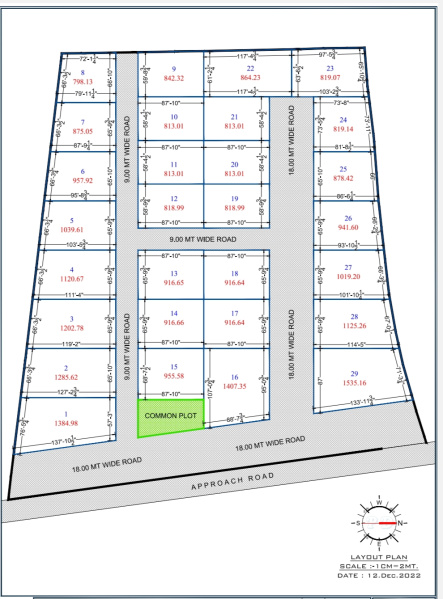 344 Sq. Yards Industrial Land / Plot for Sale in S P Ring Road, Ahmedabad