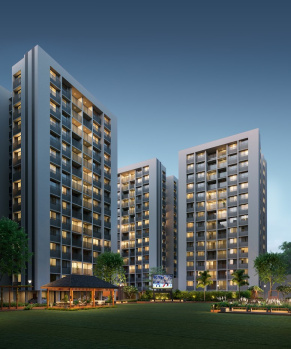 2 BHK Flats & Apartments for Rent in South Bopal, Ahmedabad (1250 Sq.ft.)