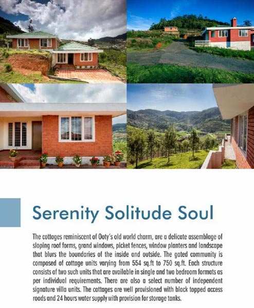 2 BHK Individual Houses / Villas for Sale in Ooty (1300 Sq.ft.)