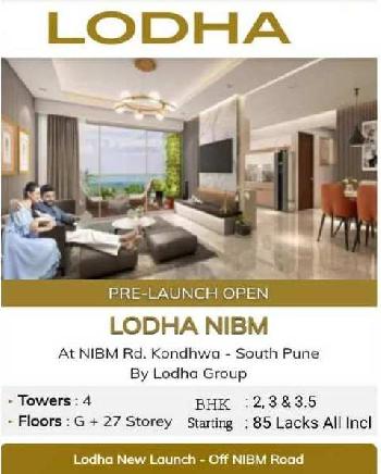1 BHK Flats & Apartments for Sale in Kondhwa, Pune (800 Sq.ft.)