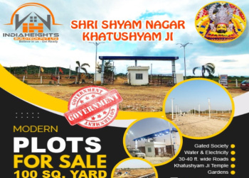 100 Sq. Yards Residential Plot for Sale in Reengus, Sikar
